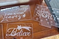 Etched Plastic