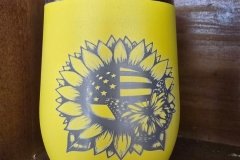 Etched Insulated Tumbler