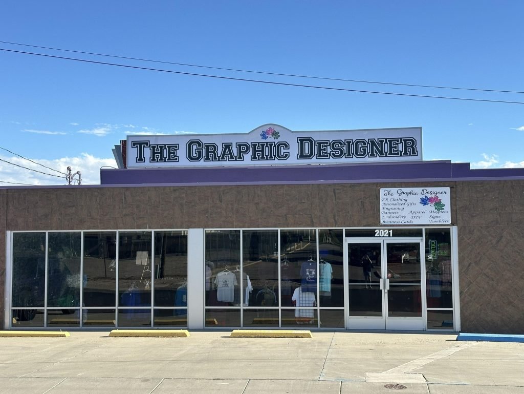 Storefront with Sign