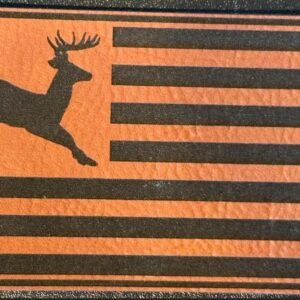 Deer American Flag Patch