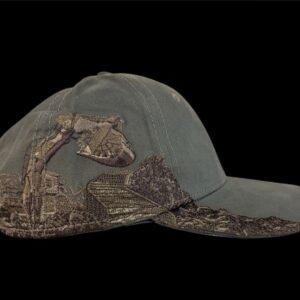 Exavator Embroidery Hat