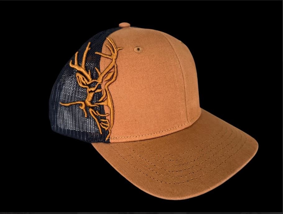 Orange Deer Embroidery