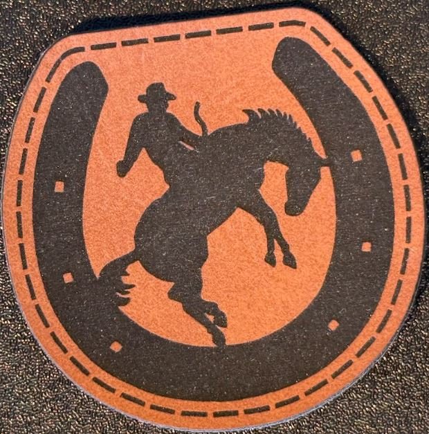 Branco Horse Shoe Patch