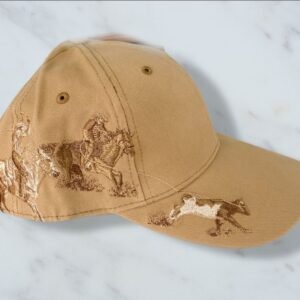 Tie-Down Embroidery Hat