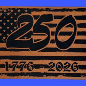 Distressed American Flag Design - 250 Edition