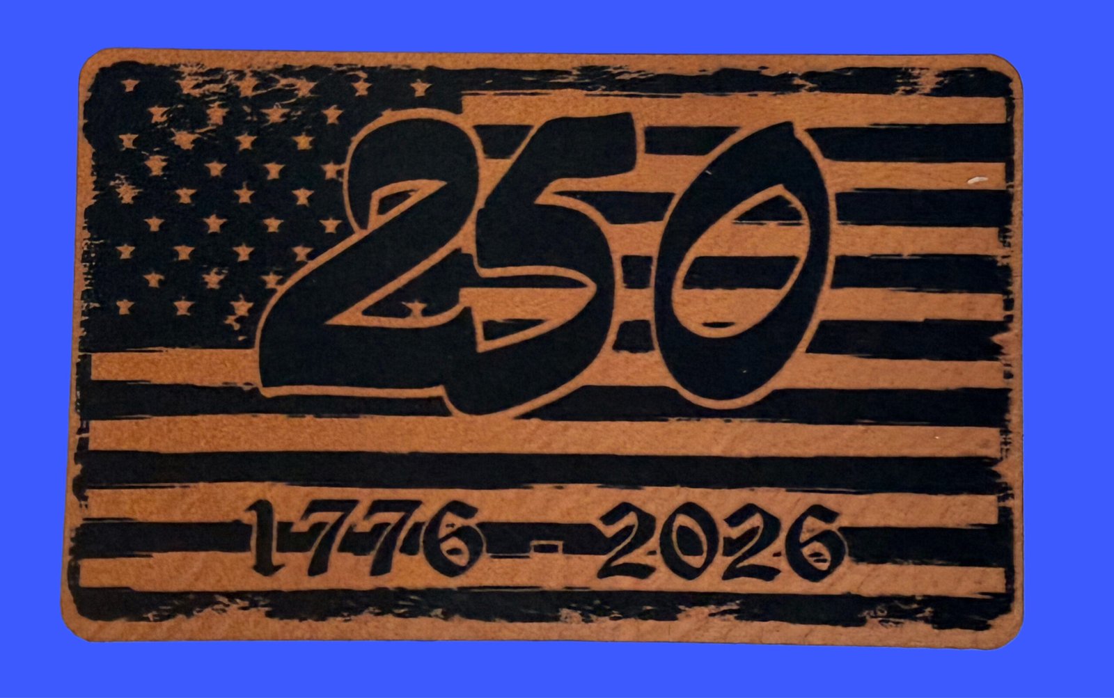Distressed American Flag Design - 250 Edition